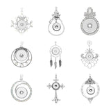 20mm 18mm Snap Button Pendants DIY Jewelry 5pcs/lot KD3034