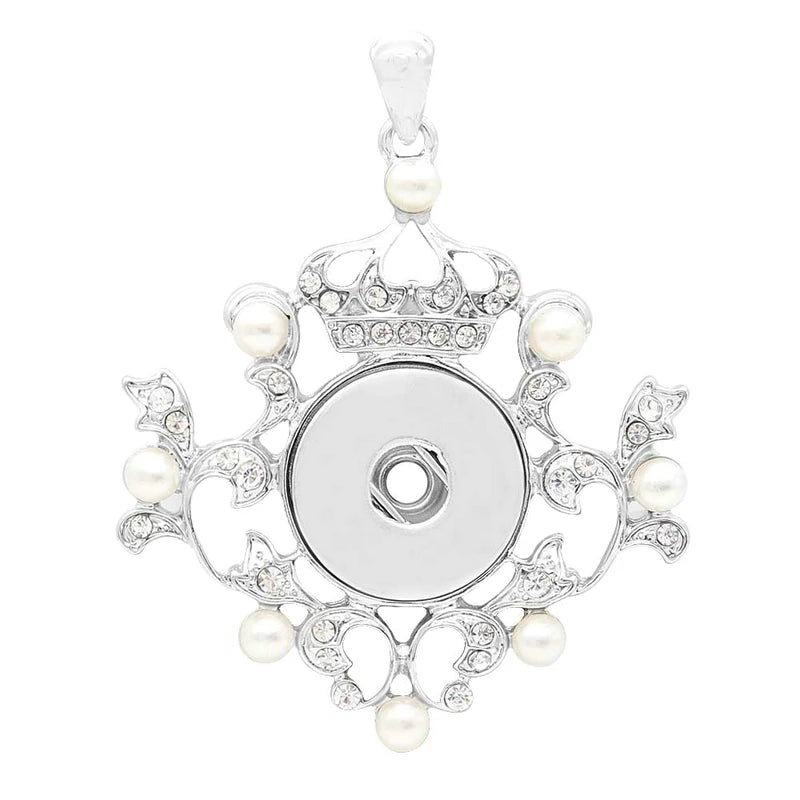 20mm 18mm Snap Button Pendants DIY Jewelry 5pcs/lot KD3034