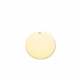 20mm 25mm Blank Stamping Round Discs Stainless Steel Charm Disk