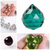 Teardrop Prism Faceted Chandelier Crystal Glass Bead 20mm 30mm 40mm