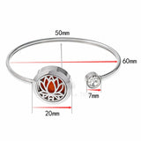 Aroma Locket Bangle Essential Oils Diffuser Bracelet