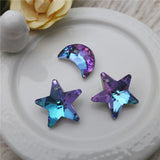 20mm Crystal Glass Star Charms For Jewelry Making DIY Accessories 40PCS