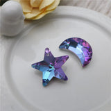 20mm Crystal Glass Star Charms For Jewelry Making DIY Accessories 40PCS