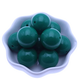 20mm Dark Chunky Spacer Acrylic Beads 100Pcs for Jewelry Making