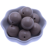 20mm Dark Chunky Spacer Acrylic Beads 100Pcs for Jewelry Making