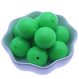 100Pcs Bright Yellow Jelly Acrylic Spacer Chunky Beads for Jewelry Making