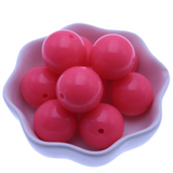100Pcs Bright Yellow Jelly Acrylic Spacer Chunky Beads for Jewelry Making