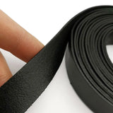 20mm Flat Leather Band Cowhide Strip for Jewelry or Decor