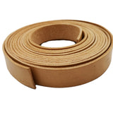 20mm Flat Leather Band Cowhide Strip for Jewelry or Decor