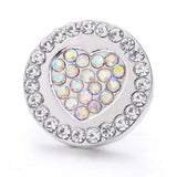 20mm LOVE Metal Snap Button Jewelry DIY Bracelet XH2120