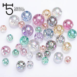 20mm Mixed Round Resin Beads Jewelry Making Diy Accessories