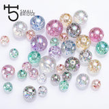 20mm Mixed Round Resin Beads Jewelry Making Diy Accessories