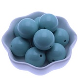 100Pcs Red Solid Acrylic Beads for Jewelry Making