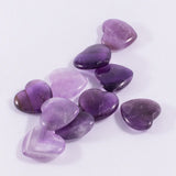 20mm Amethysts Quartz Heart Chakra Healing Stone Pendant