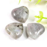 20mm Labradorite Heart Beads Chakra Healing Pendant