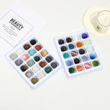 20mm Natural Stone Crystal Agate Non-Porous Beads for Jewelry Crafts