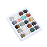 20mm Natural Stone Crystal Agate Non-Porous Beads for Jewelry Crafts