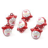 20mm Red Lucky Bell Jingle Bells Loose Beads DIY FU Bells For Charm