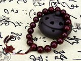 20mm Red Sandalwood Beads Tibetan Buddhism Prayer Beads