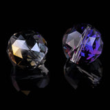 20mm Round Faceted Plated Crystal Glass Beads for Jewelry Making