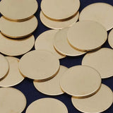 20mm Brass Round Stamping Supplies Metal Blank