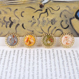 20mm Resin Decoration 30pcs Flat Back Round Alloy Floating Locket Charms
