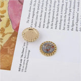 20mm Resin Decoration 30pcs Flat Back Round Alloy Floating Locket Charms