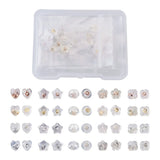 20 Pairs 925 Sterling Silver Heart Ear Nuts Mixed Color
