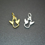 20pc Silver Plated Goat Charms for Bracelet Making