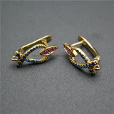20pc CZ Beads Pave Hook Metal Brass Earrings Hooks Jewelry Findings