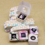 20pc PVC Window Christmas Candy Brown Gift Packaging Box For Wedding