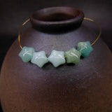 20pc Natural Stone Stars Beads DIY Bracelet Accessories Bijoux Pierre Naturelle