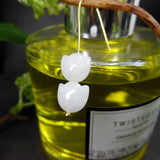 20pc Tulip Natural Stone Beads Jewelry Making DIY Bracelet Accessories