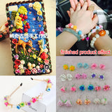 20pc 16mm Clay Art Flower Beads For Jewelry Making Bracelet Necklace