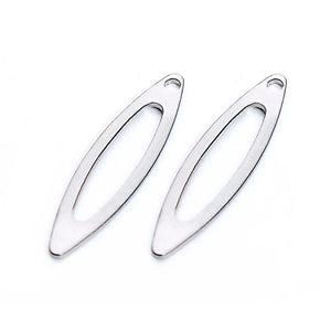 20pc Stainless Steel Charms Pendants for Necklace Bracelet Making