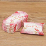 Marble Background Pillow Box DIY Thank You Jewelry Wedding Party