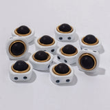 20pcs 10MM Enamel Beads Colorful Crystal Bangle Bracelets