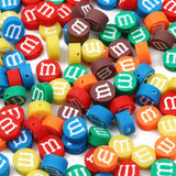 20pcs 10mm Star & Heart Shape Polymer Clay Beads for DIY Bracelet Necklace