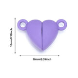 20pcs Magnetic Buckle Couple Bracelet Love Heart Connected Clasps
