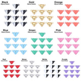 20pcs Magnetic Buckle Couple Bracelet Love Heart Connected Clasps