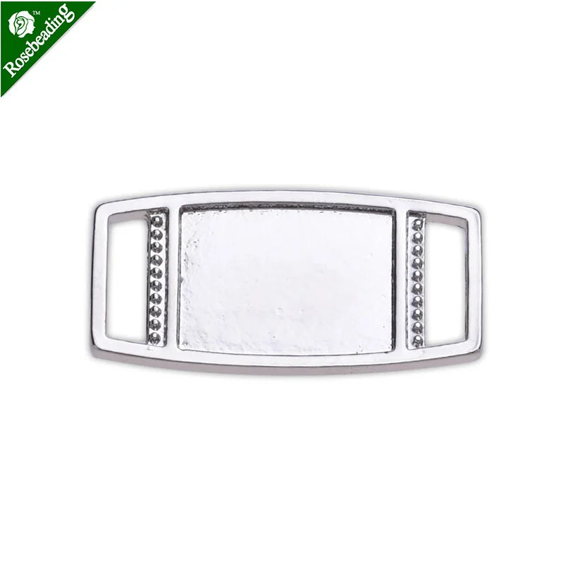 20pcs 12x16mm Metal Shoe Buckle, Hook Clasps Findings