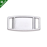 20pcs 12x16mm Metal Shoe Buckle, Hook Clasps Findings