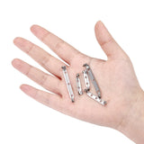 20pcs Stainless Steel Safety Pin Brooch Base for DIY Jewelry Making