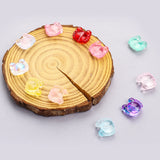 20pcs 14X13MM Charms Crab Beads Czech Glass Lampwork Loose Beads For Jewelry DIY