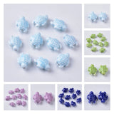 20pcs Sea Turtle Ceramic Beads Marine Life Porcelain Animal Loose Spacer Beads