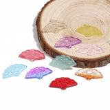 20pcs 15x27mm Czech Lampwork Crystal Fan Shape Beads Round Loose Beads