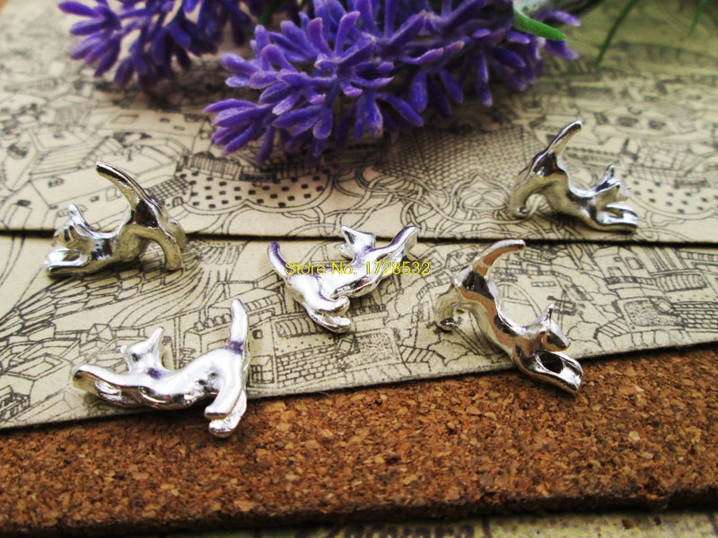 20pcs Tibetan Silver Plated Mini Pendants for DIY Jewelry Making