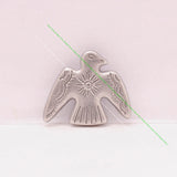 20pcs 16mm Vintage Silver Indian Art Sun Thunder Birds Concho Screwback