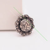20pcs 16mm Vintage Silver Western Floral Berry Conchos for Leathercraft