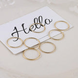 20pcs 19mm Circle Hollow Pendant DIY Jewelry Accessory